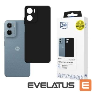 Back panel cover 3MK  3mk Matt Case for Motorola Moto G05 / E15 G4 - Matte Black 