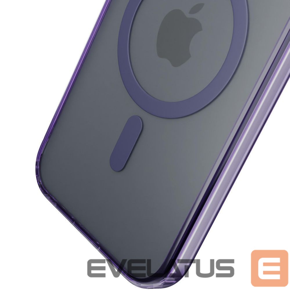 Back panel cover 3MK 3mk Frosty MagCase for iPhone 17 - purple