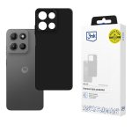 Back panel cover 3MK  3mk Matt Case for Motorola Moto G15 / G15 Power - Matte Black 