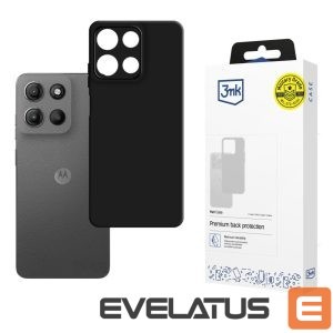 Back panel cover 3MK  3mk Matt Case for Motorola Moto G15 / G15 Power - Matte Black 