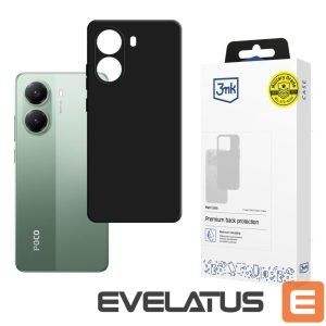 Back panel cover 3MK  3mk Matt Case for Xiaomi Poco X7 Pro - Matte Black 