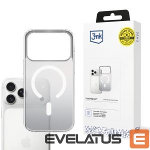 Back panel cover 3MK  3mk Frosty MagCase for iPhone 17 Pro Max - White 