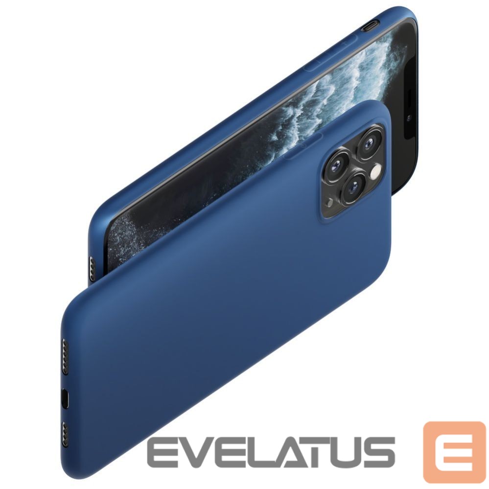 Back panel cover 3MK 3mk Matt Case for iPhone 12 Pro Max - Matte Blue