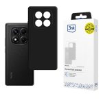 Back panel cover 3MK  3mk Matt Case for Xiaomi Redmi Note 14 Pro 4G - matte black 