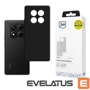 Back panel cover 3MK  3mk Matt Case for Xiaomi Redmi Note 14 Pro 4G - matte black 