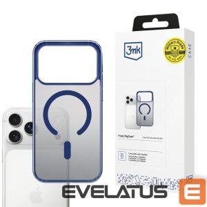 Back panel cover 3MK  3mk Frosty MagCase for iPhone 17 Pro - Blue 
