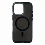 Back panel cover Hurtel  Glitter Case MagSafe Compatible for iPhone 17 Pro - Black 