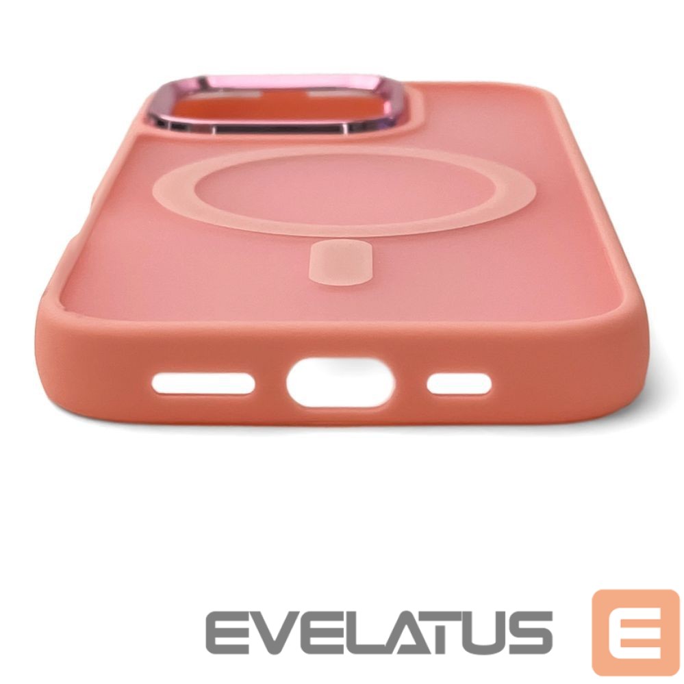 Back panel cover Hurtel MagSafe Compatible Fashion Case for iPhone 17 Air - Pink