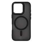 Back panel cover Hurtel  Fashion Case compatible with MagSafe for iPhone 17 Pro - black 