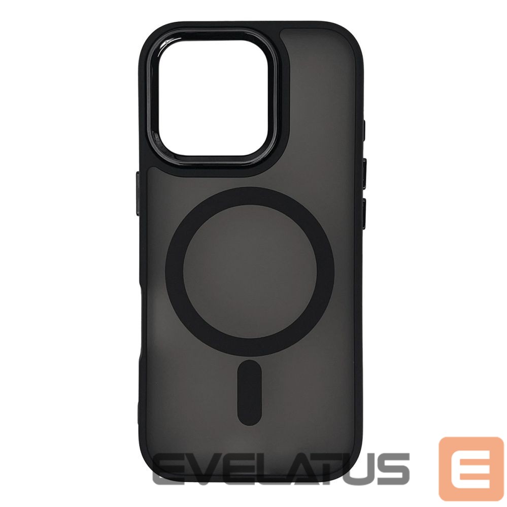 Back panel cover Hurtel Fashion Case compatible with MagSafe for iPhone 17 Pro Max - black