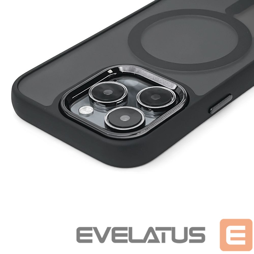 Back panel cover Hurtel Fashion Case compatible with MagSafe for iPhone 17 Pro Max - black
