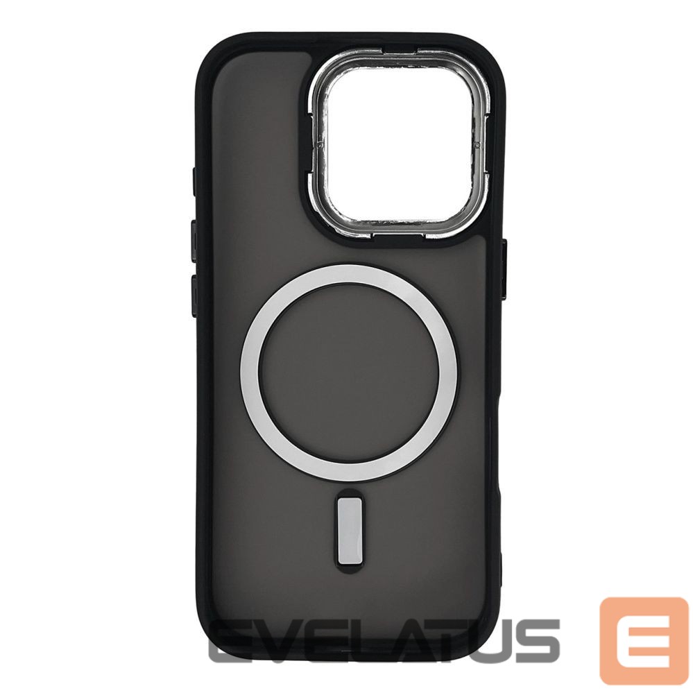 Back panel cover Hurtel Fashion Case compatible with MagSafe for iPhone 17 Pro Max - black