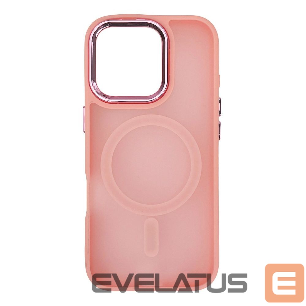 Back panel cover Hurtel MagSafe Compatible Fashion Case for iPhone 17 Pro Max - Pink