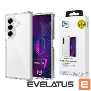 Back panel cover 3MK  3mk Armor Case for Samsung Galaxy Z Fold 7 - Transparent 