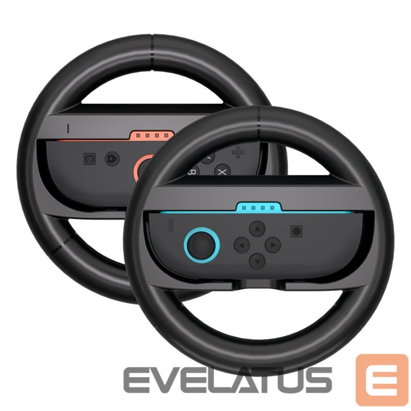 Controller Hurtel Racing Wheel for Nintendo Switch 2 Joy-Con Controller (Pack of 2) - Black