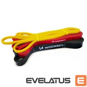 The others Wozinsky  Wozinsky WGO-3 latex resistance bands - 3 pcs. 