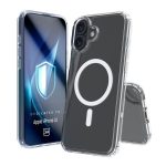 Back panel cover 3MK  3mk Armor MagCase for iPhone 16 - transparent 