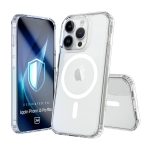 Back panel cover 3MK  3mk Armor MagCase for iPhone 16 Pro Max - Transparent 