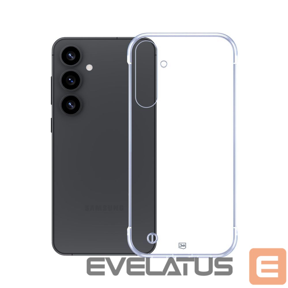 Back panel cover 3MK 3mk Just20g Clear Case for Samsung Galaxy S25+ - transparent