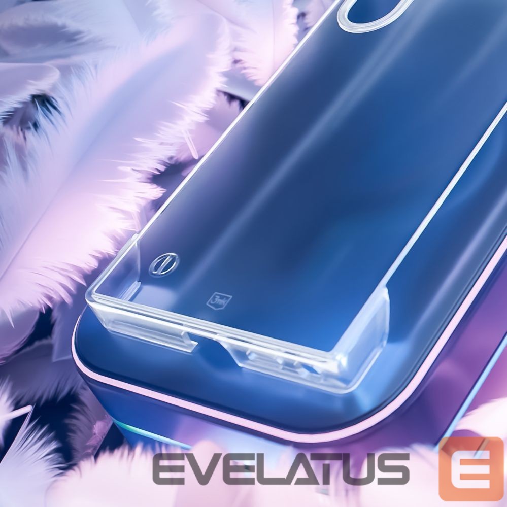 Back panel cover 3MK 3mk Just20g Clear Case for Samsung Galaxy S25 Ultra - transparent