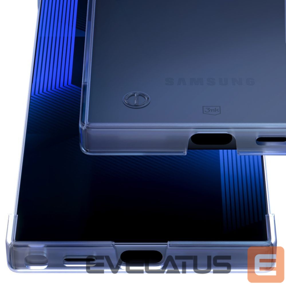 Back panel cover 3MK 3mk Just20g Clear Case for Samsung Galaxy S25 Ultra - transparent