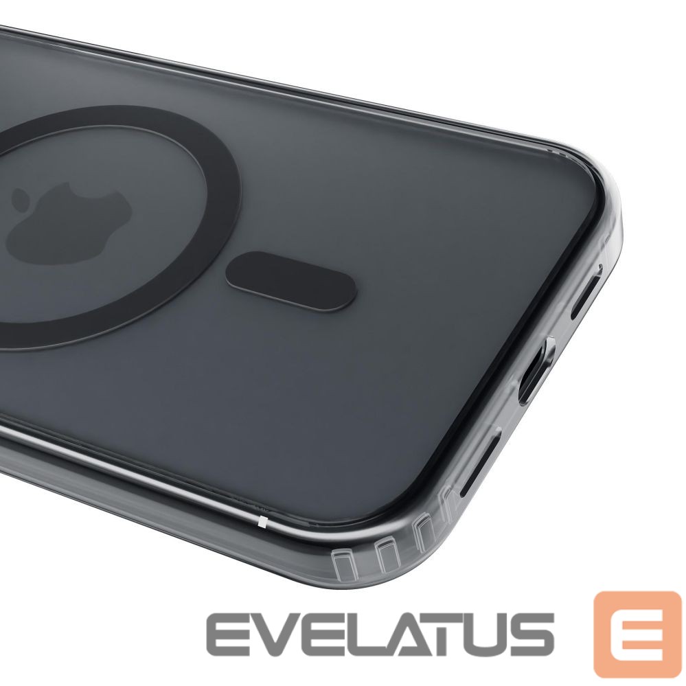 Back panel cover 3MK 3mk Frosty MagCase for iPhone 17 Air - Black