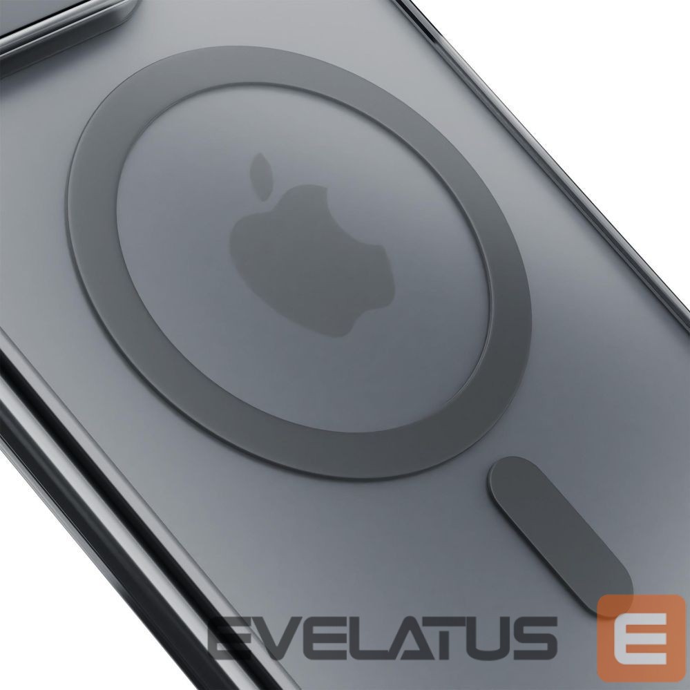 Back panel cover 3MK 3mk Frosty MagCase for iPhone 17 Air - Black