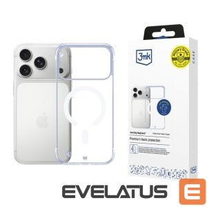 Back panel cover 3MK  3mk Just20g MagCase for iPhone 17 Pro Max - Transparent 
