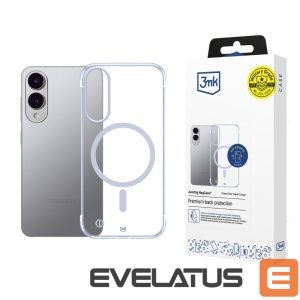 Back panel cover 3MK  3mk Just20g MagCase for Samsung Galaxy S25 Edge - Transparent 