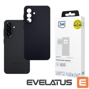 Back panel cover 3MK  3mk Matt Case Pro for Samsung Galaxy A36 - matte black 