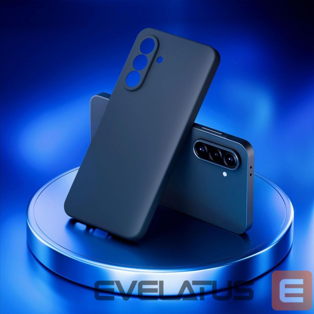 Back panel cover 3MK 3mk Matt Case Pro for Samsung Galaxy A36 - matte black