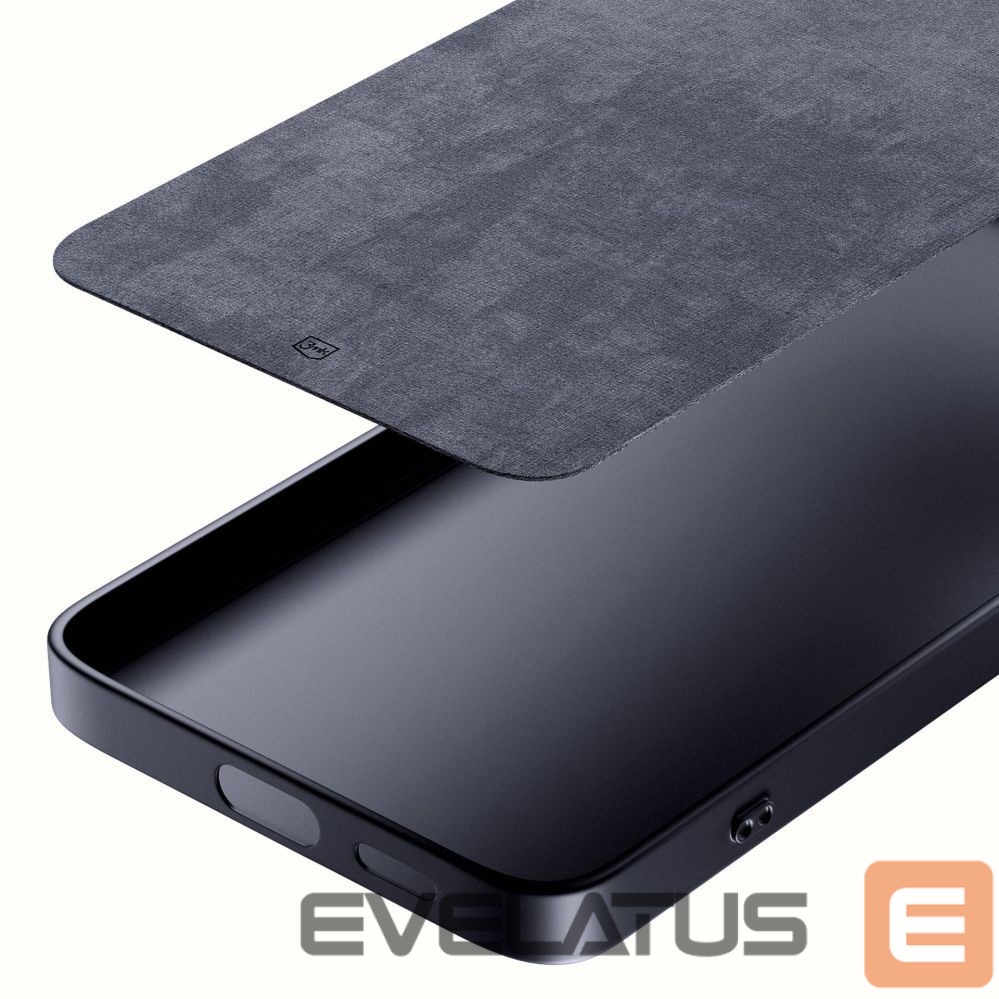 Back panel cover 3MK 3mk Matt Case Pro for Samsung Galaxy A36 - matte black