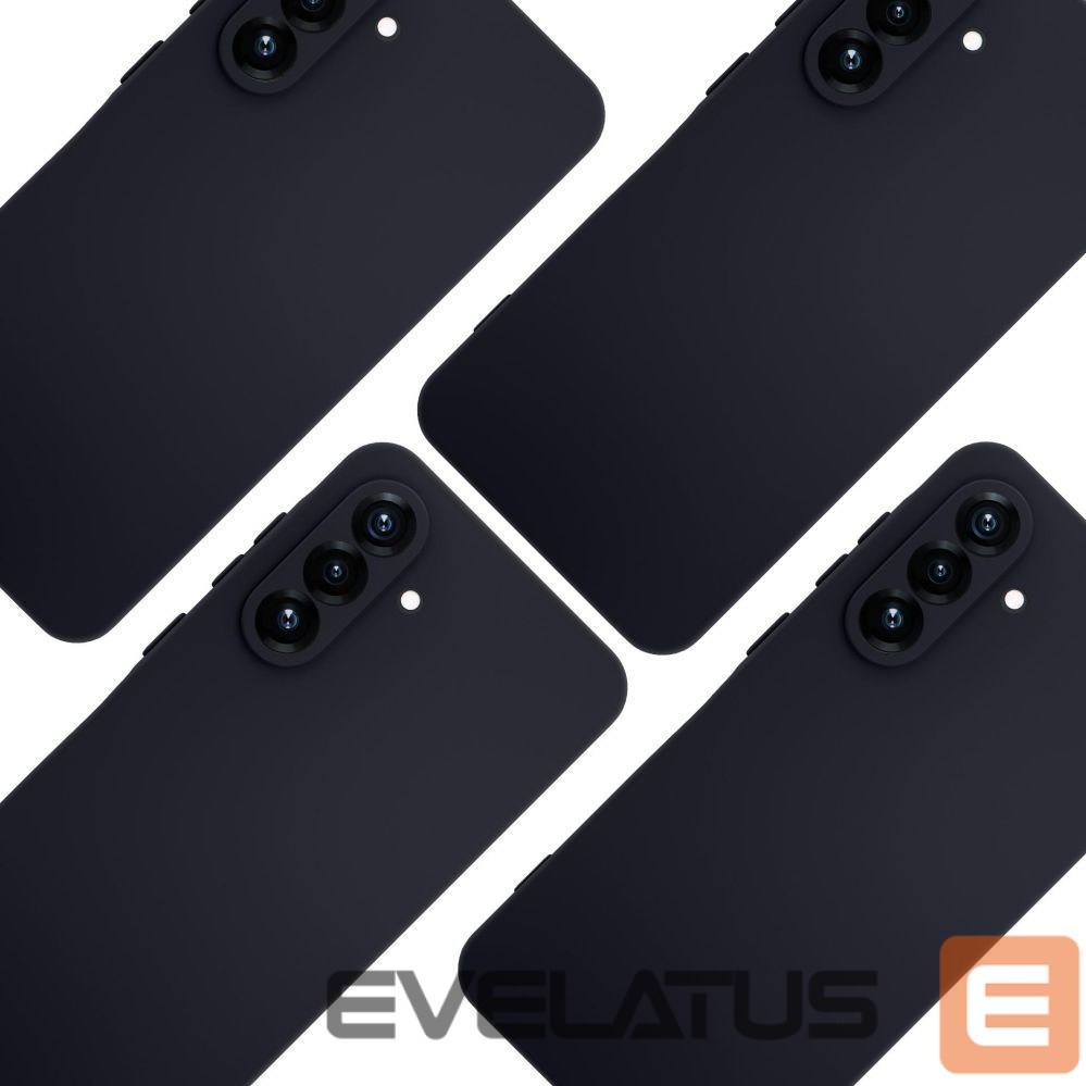 Back panel cover 3MK 3mk Matt Case Pro for Samsung Galaxy A36 - matte black
