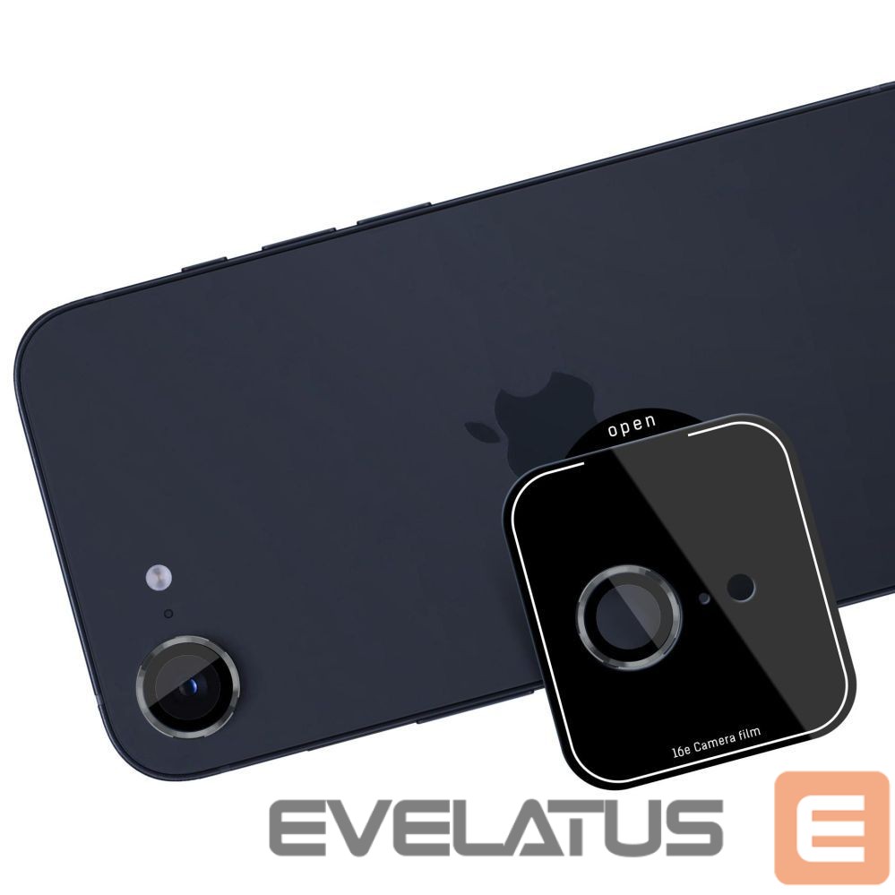 Protective glass 3MK 3mk Lens Protection Pro Tempered Glass for iPhone 16e - Gray