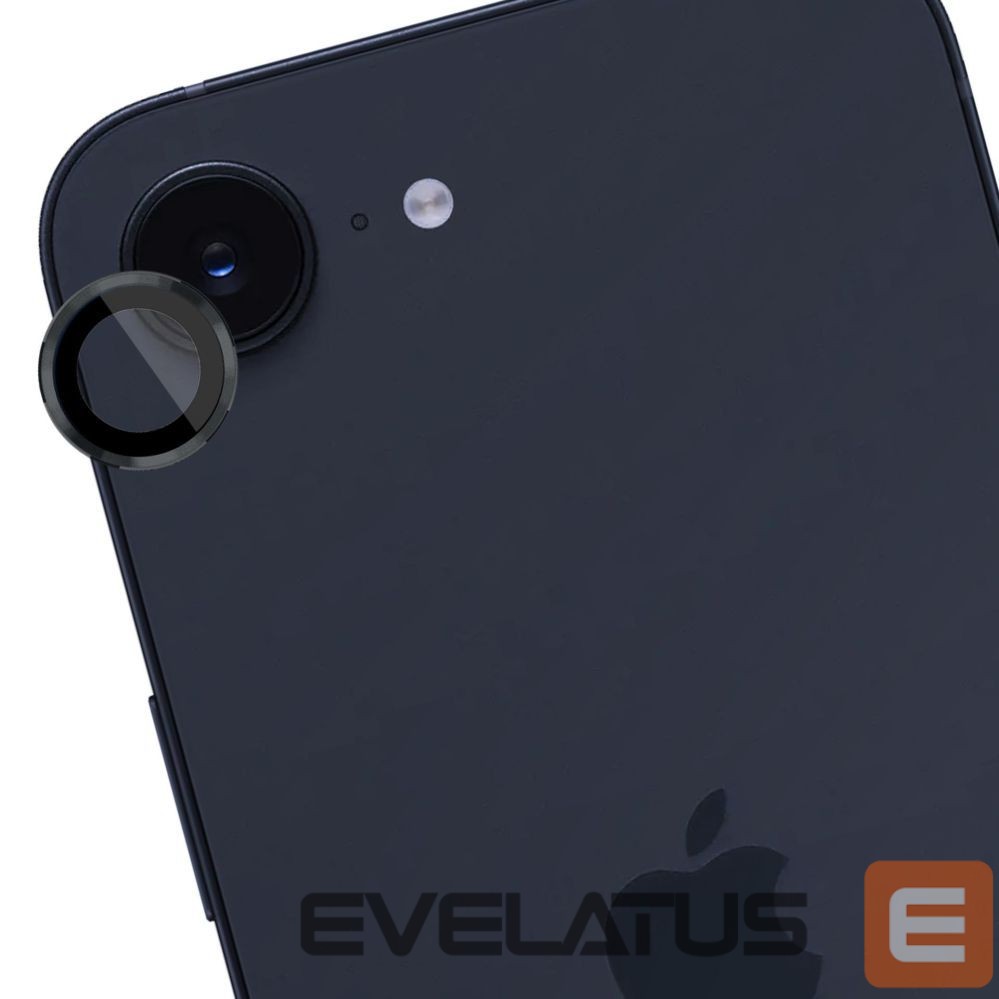 Protective glass 3MK 3mk Lens Protection Pro Tempered Glass for iPhone 16e - Black