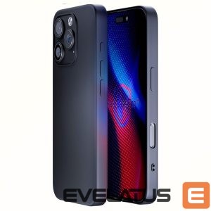 Back panel cover 3MK  3mk Matt Case Pro for Apple iPhone 16 Pro - Matte Black 