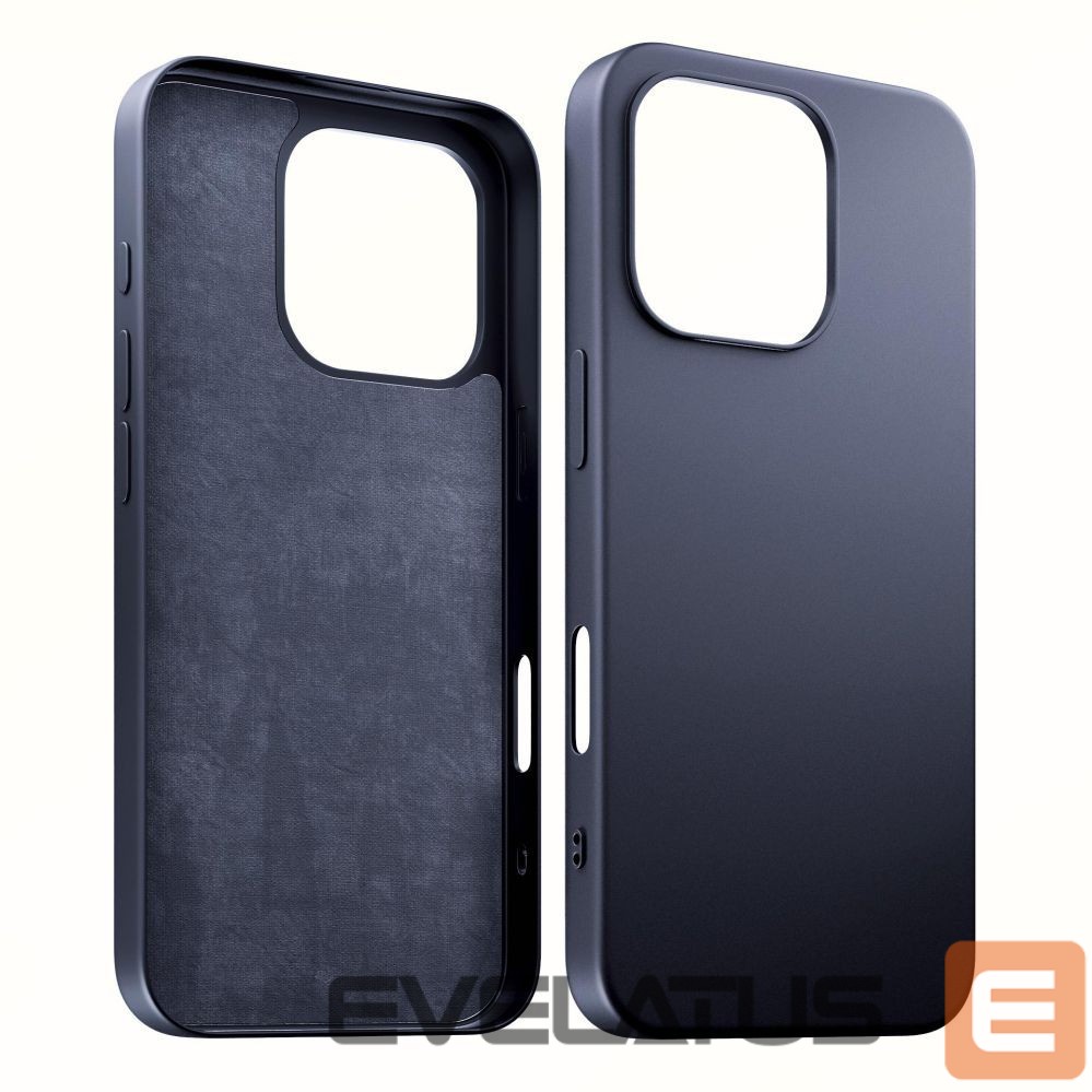 Back panel cover 3MK 3mk Matt Case Pro for Apple iPhone 16 Pro - Matte Black