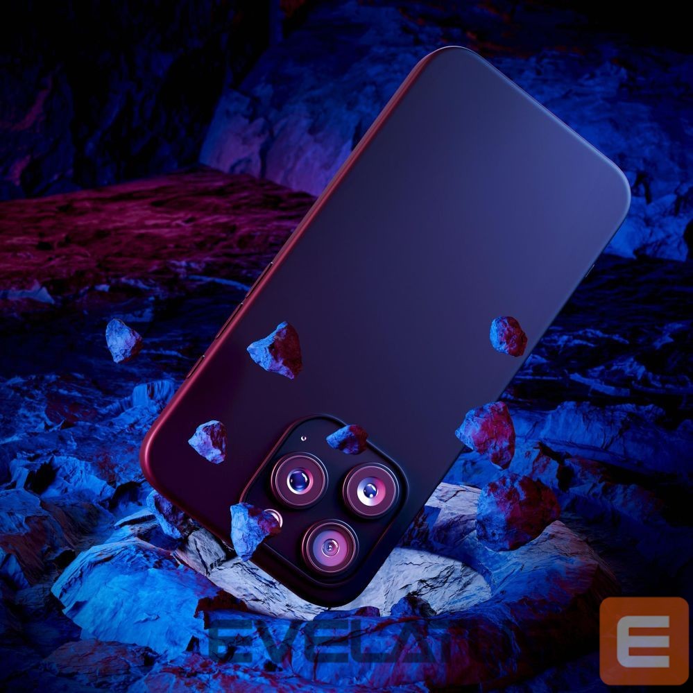 Back panel cover 3MK 3mk Matt Case Pro for Apple iPhone 16 Pro - Matte Black