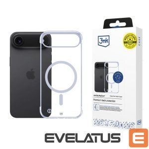 Back panel cover 3MK  3mk Just20g MagCase for iPhone 17 Air - Transparent 