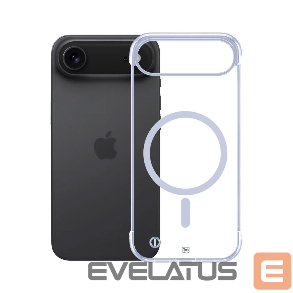 Back panel cover 3MK 3mk Just20g MagCase for iPhone 17 Air - Transparent