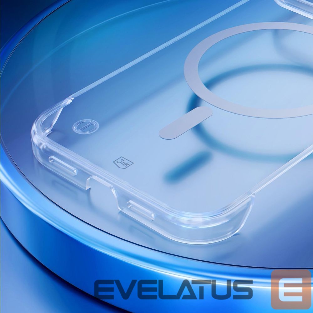 Back panel cover 3MK 3mk Just20g MagCase for iPhone 17 Air - Transparent