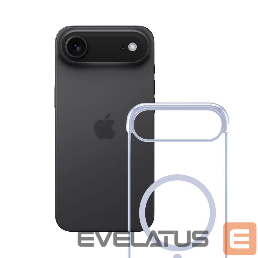 Back panel cover 3MK 3mk Just20g MagCase for iPhone 17 Air - Transparent