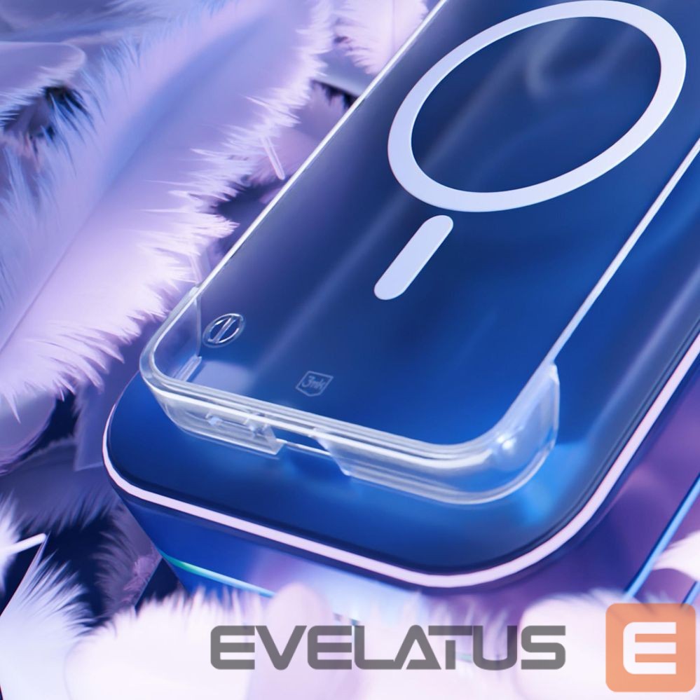 Back panel cover 3MK 3mk Just20g MagCase for iPhone 17 Air - Transparent