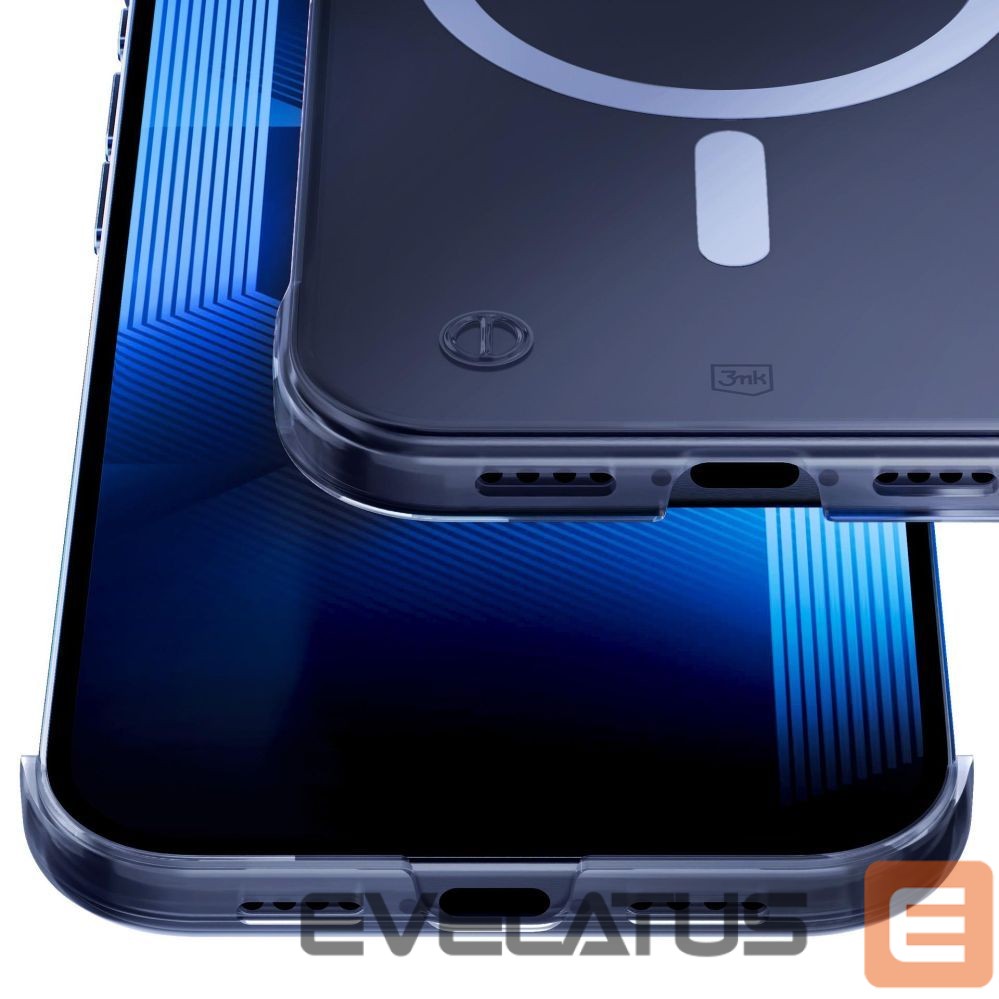 Back panel cover 3MK 3mk Just20g MagCase for iPhone 17 Air - Transparent