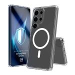 Back panel cover 3MK  3mk Armor MagCase for Samsung Galaxy S25 Ultra - Transparent 