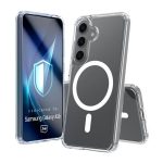 Back panel cover 3MK  3mk Armor MagCase for Samsung Galaxy A16 4G / 5G - Transparent 