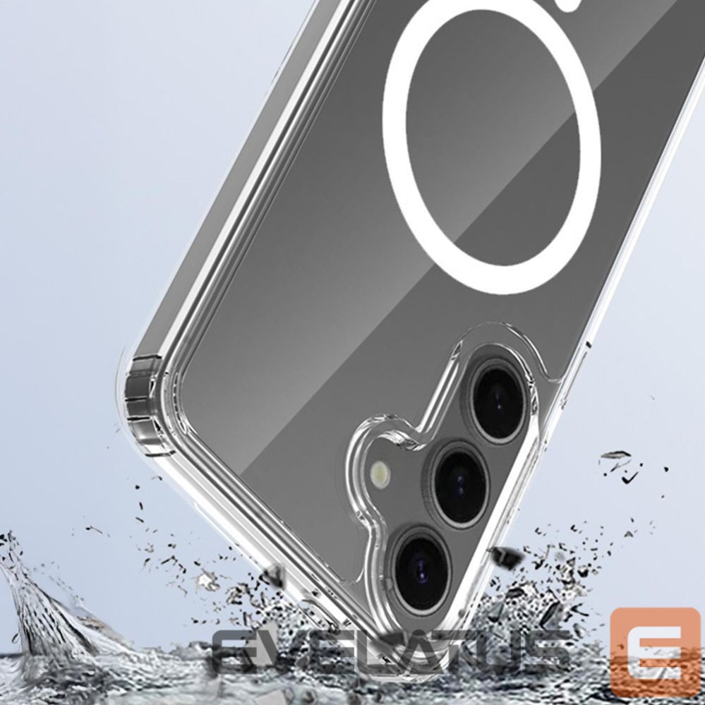 Back panel cover 3MK 3mk Armor MagCase for Samsung Galaxy A16 4G / 5G - Transparent