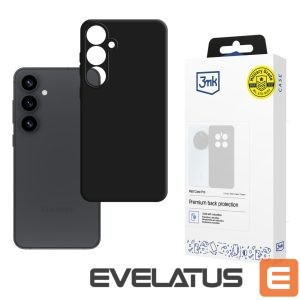 Back panel cover 3MK  3mk Matt Case Pro for Samsung Galaxy S25+ - matte black 