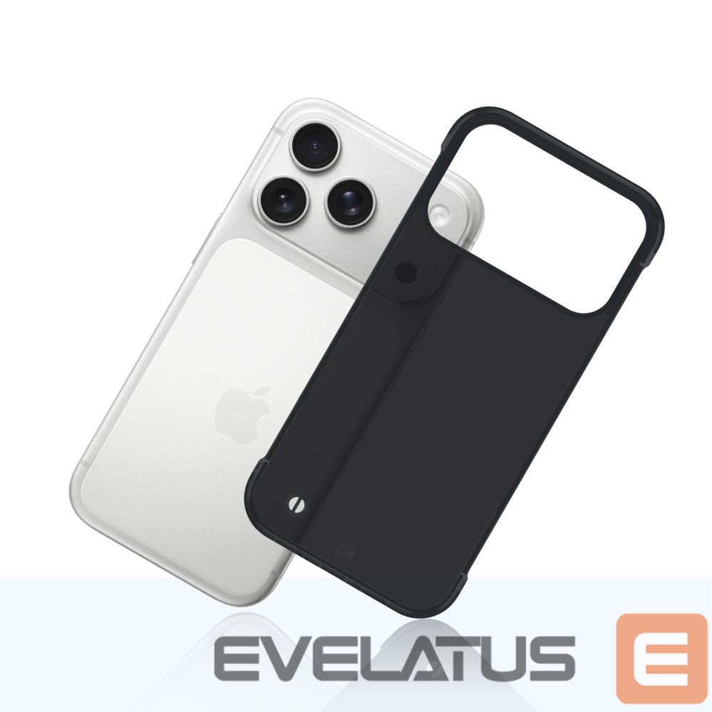 Back panel cover 3MK 3mk Just20g Matt Case for Apple iPhone 17 Pro - Matte Black