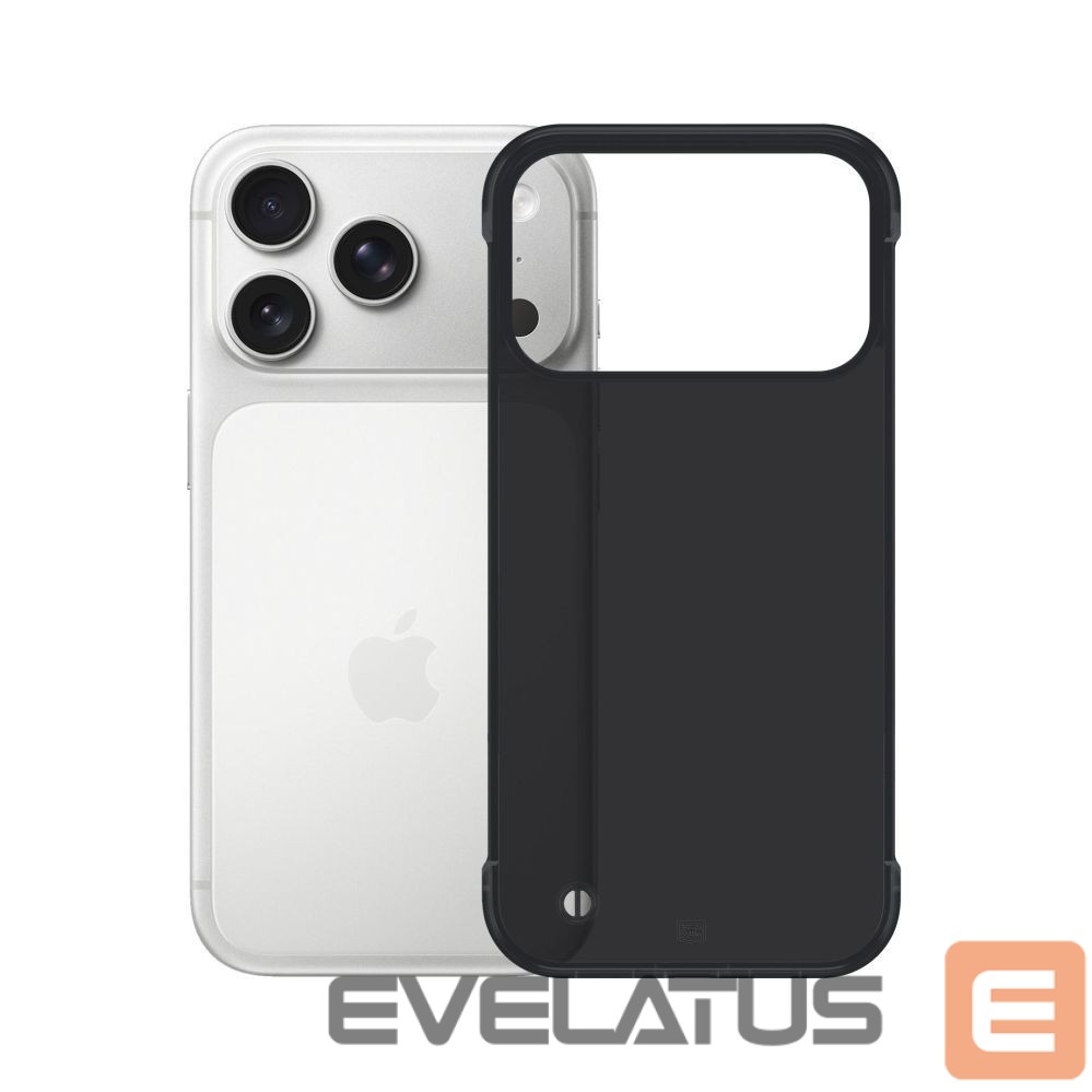 Back panel cover 3MK 3mk Just20g Matt Case for Apple iPhone 17 Pro - Matte Black